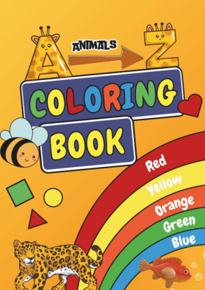 Animals Coloring Book: Color and Discover the Wonderful World of Animals